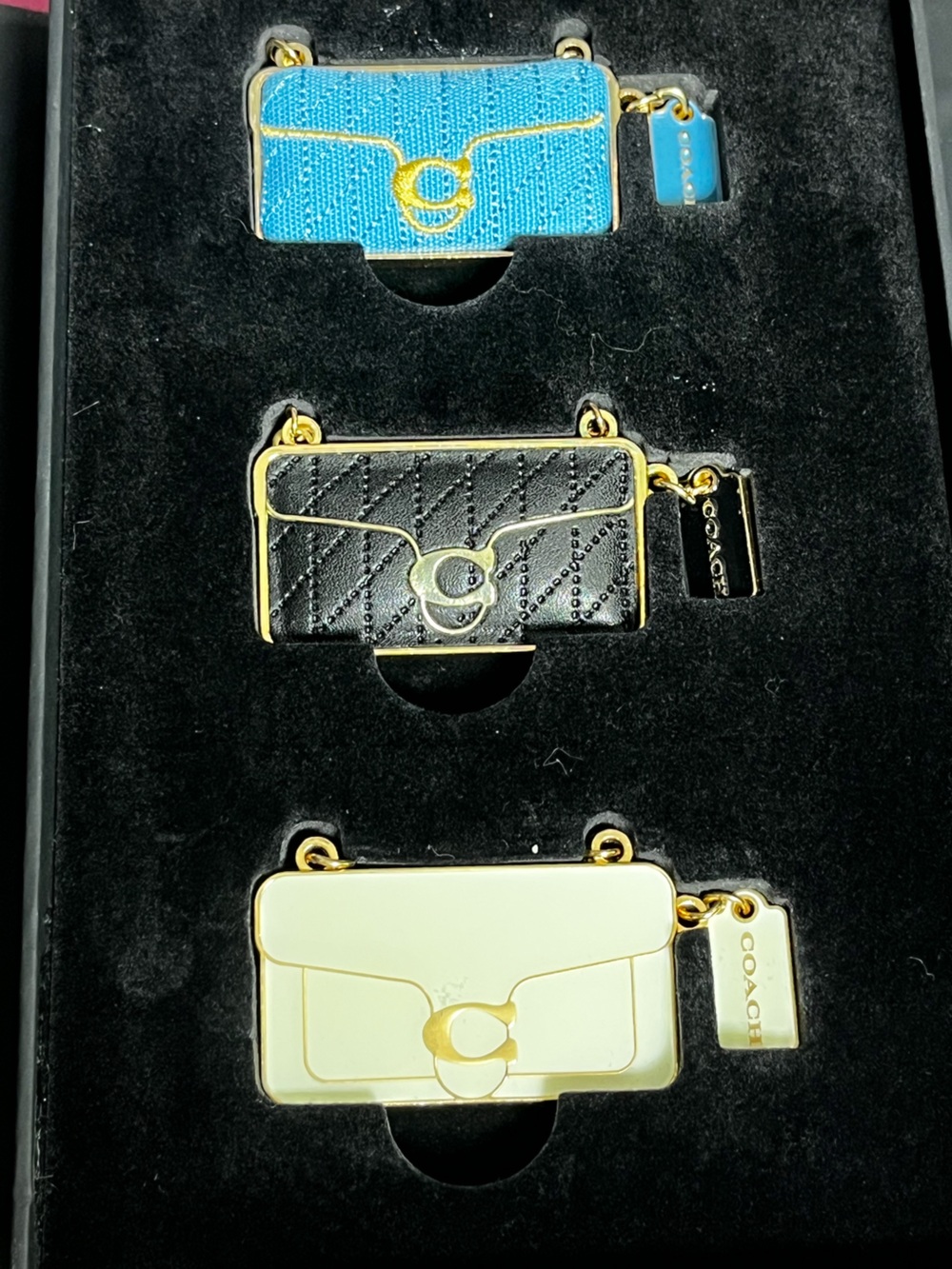 Coach Mini Tabby Bag Charm
Magnet Set (3-Piece Gift Box)
HTP NWT